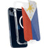 Philippines Flag Distressed iPhone 14 Plus MagSafe Case